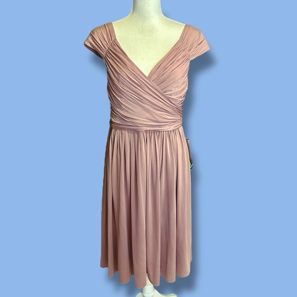 NWT J. Crew βMatildaβ Wedding / Bridesmaid Dress in βWild Mushroomβ Size 12